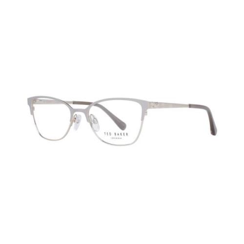 Cat Eye Optische Frames Roestvrij Staal Ted Baker , Gray , Dames