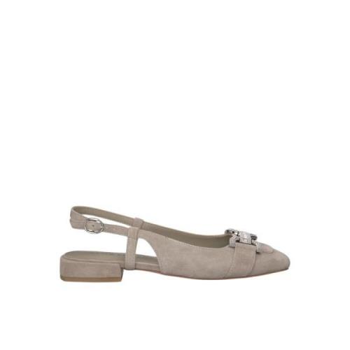 Platte schoen met gesp Alma EN Pena , Gray , Dames