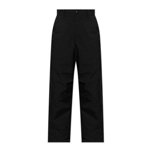 Broek met manchetten aangetrokken met trekkoorden A.p.c. , Black , Her...