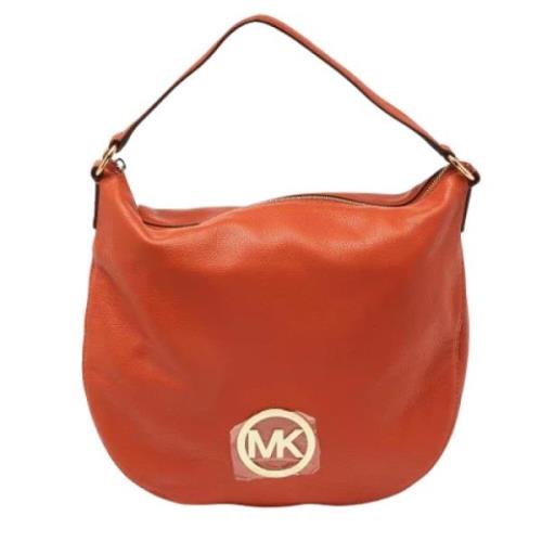 Pre-owned Leather handbags Michael Kors Pre-owned , Orange , Dames