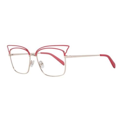 Rode Vrouwen Optische Monturen Emilio Pucci , Red , Dames