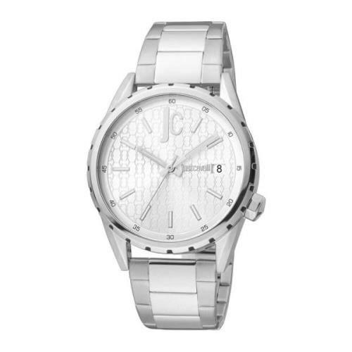 Analoge Datum Horloge 10 ATM Waterbestendig Just Cavalli , Gray , Here...