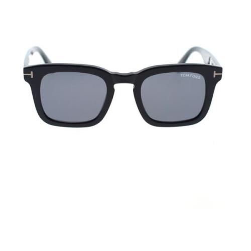 Klassieke Vierkante Zonnebril Dax Tom Ford , Black , Unisex