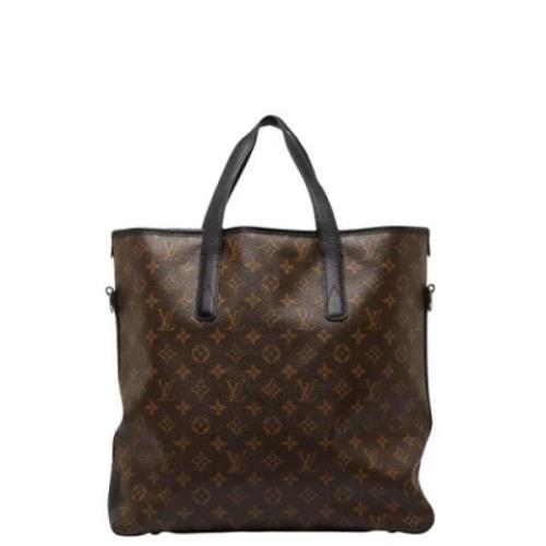 Pre-owned Canvas totes Louis Vuitton Vintage , Brown , Dames