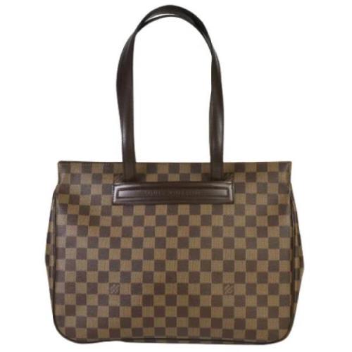 Pre-owned Canvas louis-vuitton-bags Louis Vuitton Vintage , Brown , Da...