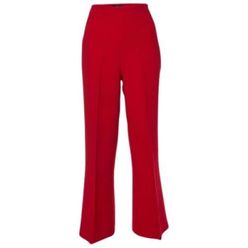 Pre-owned Fabric bottoms Carolina Herrera Pre-owned , Red , Dames