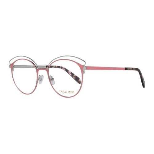 Roze Metalen Optische Monturen Emilio Pucci , Pink , Dames