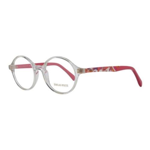 Ronde Transparante Optische Monturen Emilio Pucci , Multicolor , Dames