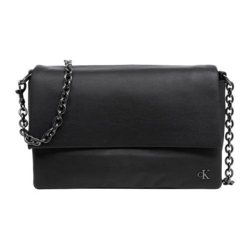 Stijlvolle Crossbody Tas met Magneetsluiting Calvin Klein Jeans , Blac...