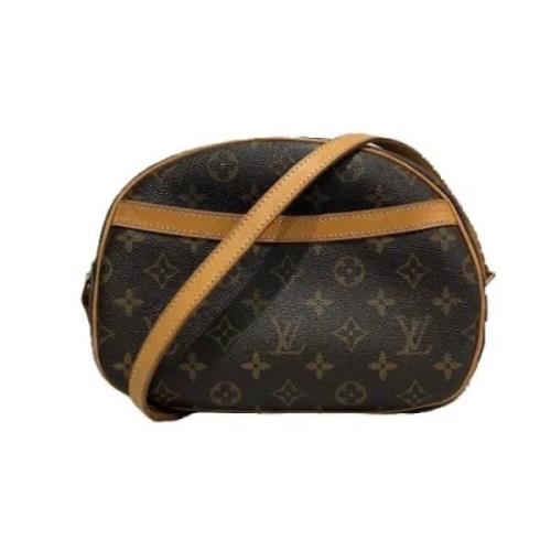 Pre-owned Canvas shoppers Louis Vuitton Vintage , Brown , Dames