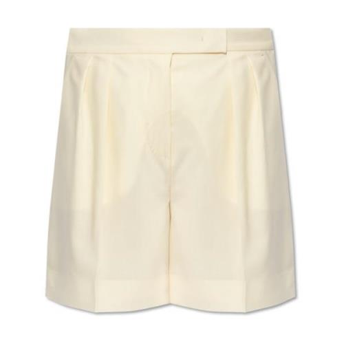 Geplooide shorts 'Priamo' Max Mara , Beige , Dames