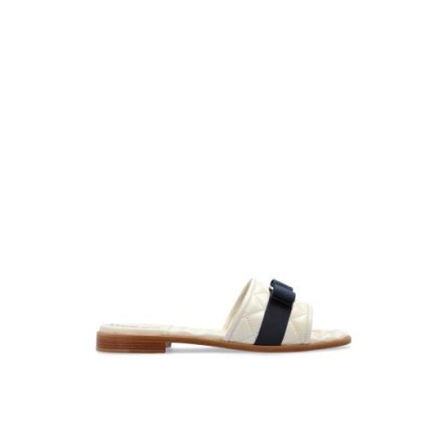 Lovec Slides Salvatore Ferragamo , Beige , Dames