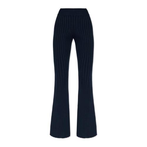 Wijde broek Stella McCartney , Blue , Dames