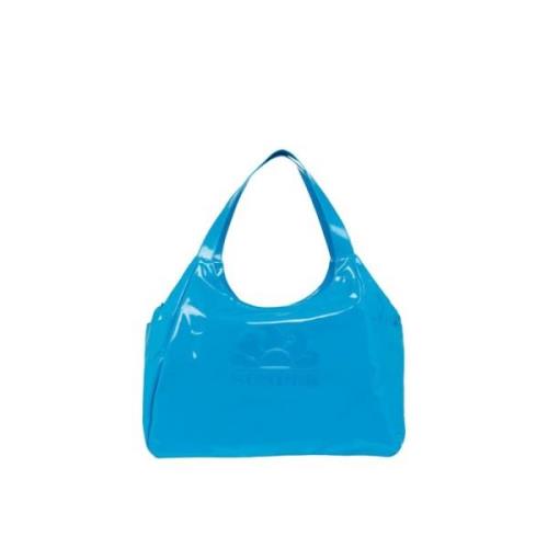 Strandtas met logo en tekst Sundek , Blue , Dames