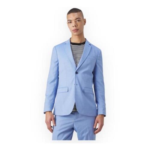 Slimme Blazer Jas Selected Homme , Blue , Heren