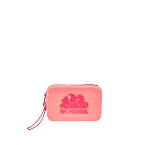 Logo Breeze Pouch Sundek , Pink , Dames