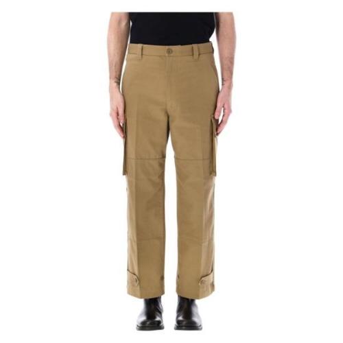 Beige Cargo Broek Ss24 Comme des Garçons , Beige , Heren