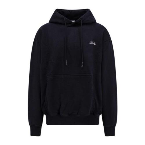 Zwarte Hoodie Aw23 Drole de Monsieur , Black , Heren