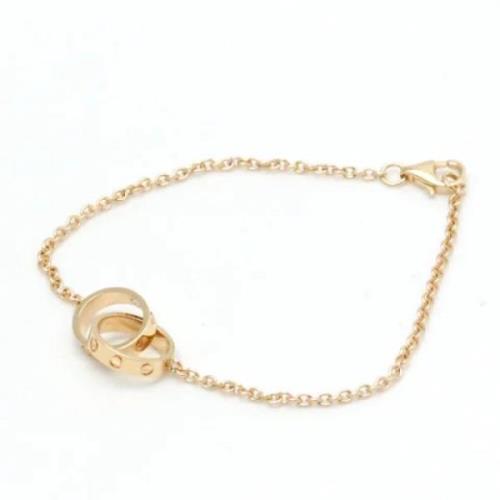 Pre-owned Rose Gold necklaces Cartier Vintage , Yellow , Dames