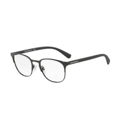 Zwarte Montuur Bril Emporio Armani , Black , Unisex