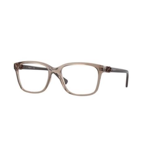 Bruin Montuur Zonnebril Vogue , Brown , Unisex