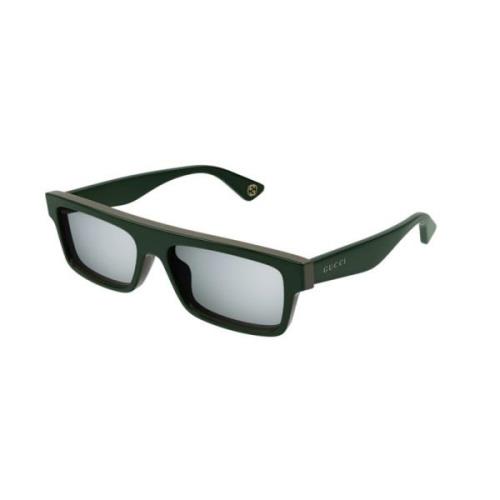 Groen Zilveren Zonnebril Gg1616S 003 Gucci , Green , Unisex