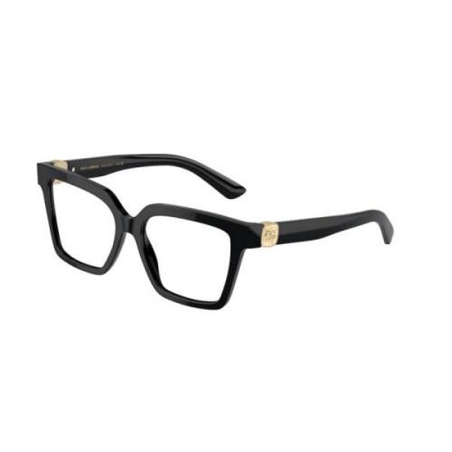 Zwarte Frame Zonnebril Dg3395 Model Dolce & Gabbana , Black , Unisex