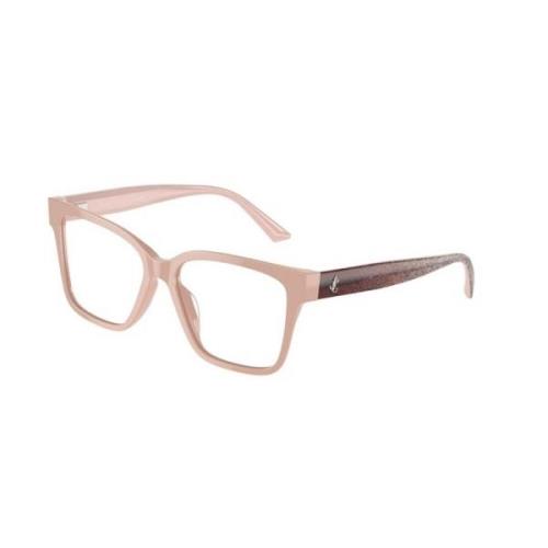 Rosa Frame Zonnebril Jimmy Choo , Pink , Unisex