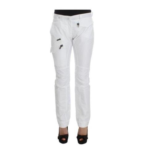 Slim-fit Trousers Ermanno Scervino , White , Dames