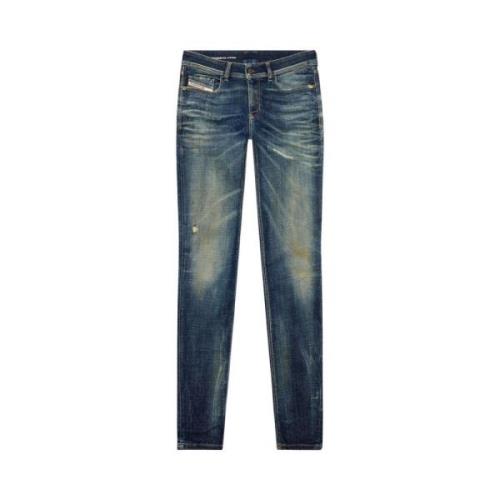 Klassieke Denim Jeans voor Dagelijks Gebruik Diesel , Blue , Heren
