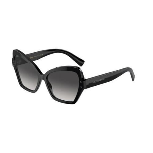 Zwarte Gradient Zonnebril Dolce & Gabbana , Black , Dames