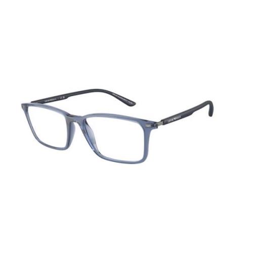 Blauw Montuur Herenbril Emporio Armani , Blue , Heren