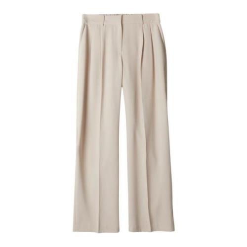 Wide Trousers Stylein , Beige , Dames