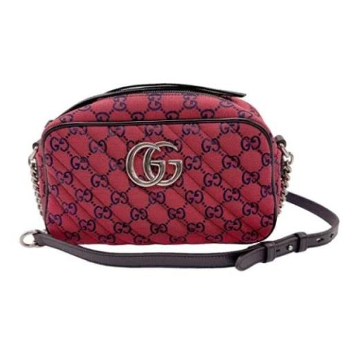 Pre-owned Canvas gucci-bags Gucci Vintage , Red , Dames