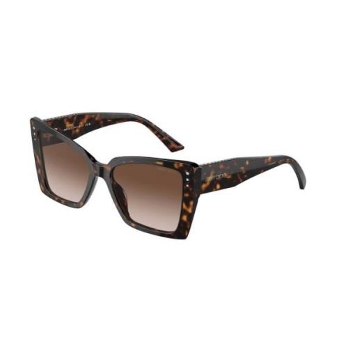 Bruin Verloop Zonnebril Jimmy Choo , Brown , Dames