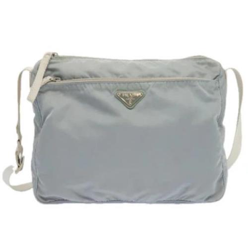 Pre-owned Fabric prada-bags Prada Vintage , Blue , Dames