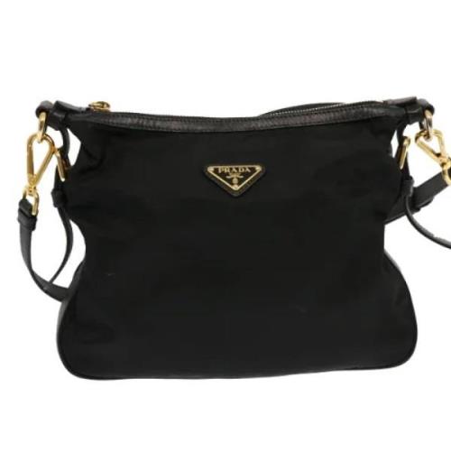 Pre-owned Fabric prada-bags Prada Vintage , Black , Dames