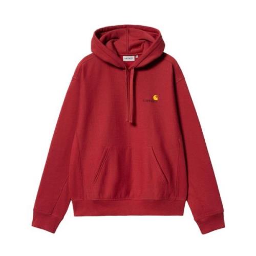 Essentiële hoodie voor casual stijl Carhartt Wip , Red , Heren