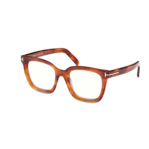 Stijlvolle Zonnebril voor Trendy Personen Tom Ford , Brown , Unisex