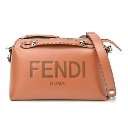 Pre-owned Leather fendi-bags Fendi Vintage , Brown , Dames