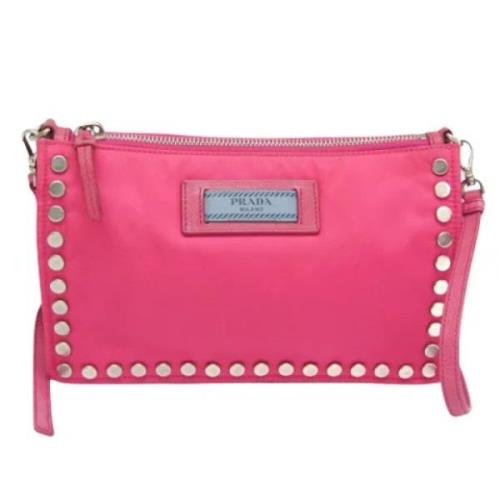 Pre-owned Fabric prada-bags Prada Vintage , Pink , Dames