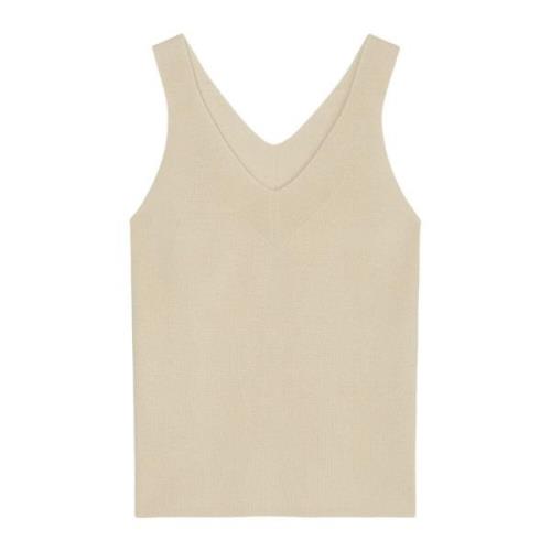 Fijngebreide top slim Marc O'Polo , Beige , Dames