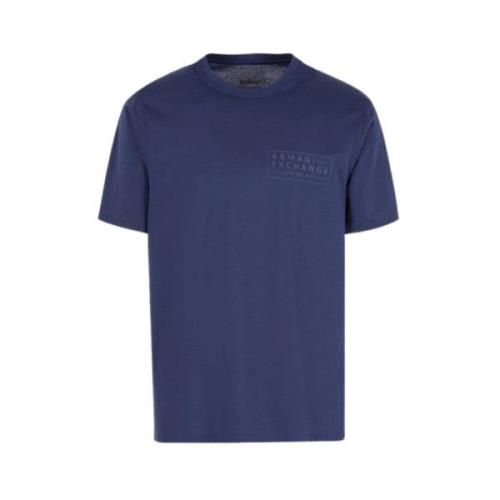 Basis T-shirt Armani Exchange , Blue , Heren