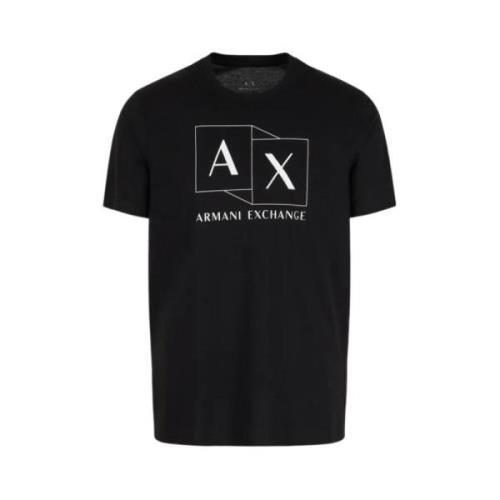 Stijlvol T-shirt Armani Exchange , Black , Heren