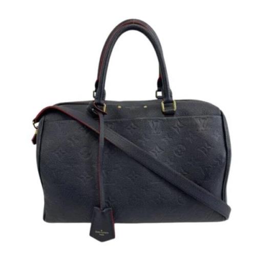 Pre-owned Leather louis-vuitton-bags Louis Vuitton Vintage , Blue , Da...