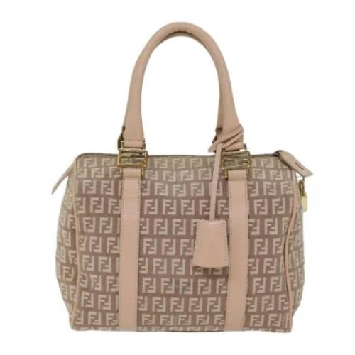 Pre-owned Canvas fendi-bags Fendi Vintage , Pink , Dames