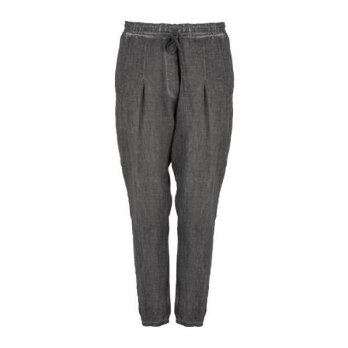 Elegante Linnen Broek La Haine Inside Us , Gray , Heren