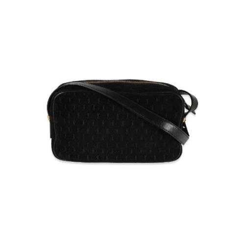 Pre-owned Leather crossbody-bags Yves Saint Laurent Vintage , Black , ...