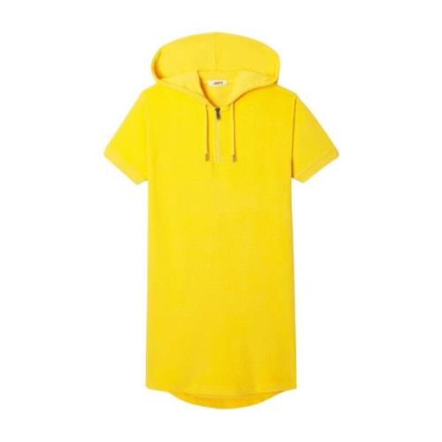 Capuchon badjas - Gele stijl Jott , Yellow , Heren