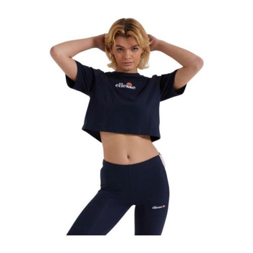 Crop Tee Ellesse , Blue , Dames